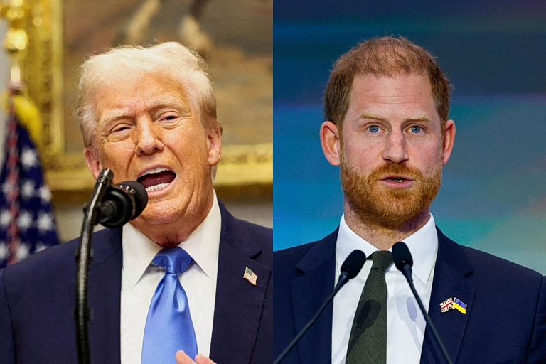 Τραμπ vs πρίγκιπα Χάρι – «Πώς τα πάει; Πώς είναι η σύζυγός του;»