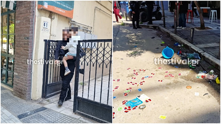Θεσσαλονίκη: Συνελήφθη η μητέρα του 5χρονου που πετούσε αντικείμενα από τον 6ο όροφο – Σε φιλικό περιβάλλον μεταφέρεται το παιδί