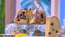 Συνταγή: Κέικ λεμόνι με blueberries