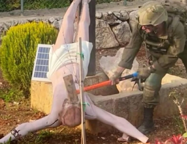 Παραδοχή από τον στρατό του Ισραήλ ότι μέλος του προκάλεσε φθορές σε άγαλμα του Ιησού στον Λίβανο