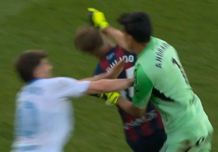 Η ποινή που έλαβε ο τερματοφύλακας της Σαραγόσα που «ξάπλωσε» αντίπαλο με μπουνιά (vid)