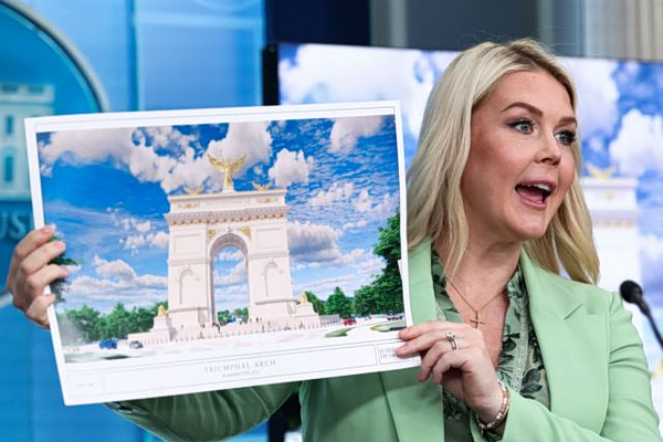 Μνημείο στην Ουάσιγκτον: «Αψίδα του Θριάμβου των Ηνωμένων Πολιτειών» θα είναι η επίσημη ονομασία του