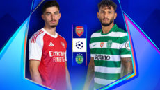 LIVE: Άρσεναλ – Σπόρτινγκ Λισαβόνας