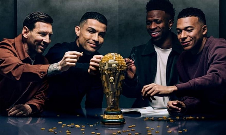 Η διαφήμιση της χρονιάς από τη Lego: Μέσι, Ρονάλντο, Εμπαπέ και Βινίσιους… ενώνονται για το Μουντιάλ (vid)