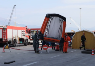 «Τροία 2026»: Eντυπωσιακή άσκηση στο Λιμάνι της Πάτρας για εξουδετέρωση «χημικής απειλής»