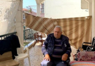 Χαλκιδική: Πέθανε ο 84χρονος ανάπηρος που του είχαν κάνει έξωση από το σπίτι του
