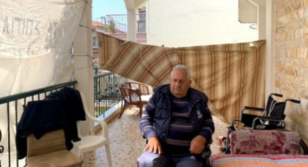 Χαλκιδική: Πέθανε ο 84χρονος ανάπηρος που του είχαν κάνει έξωση από το σπίτι του
