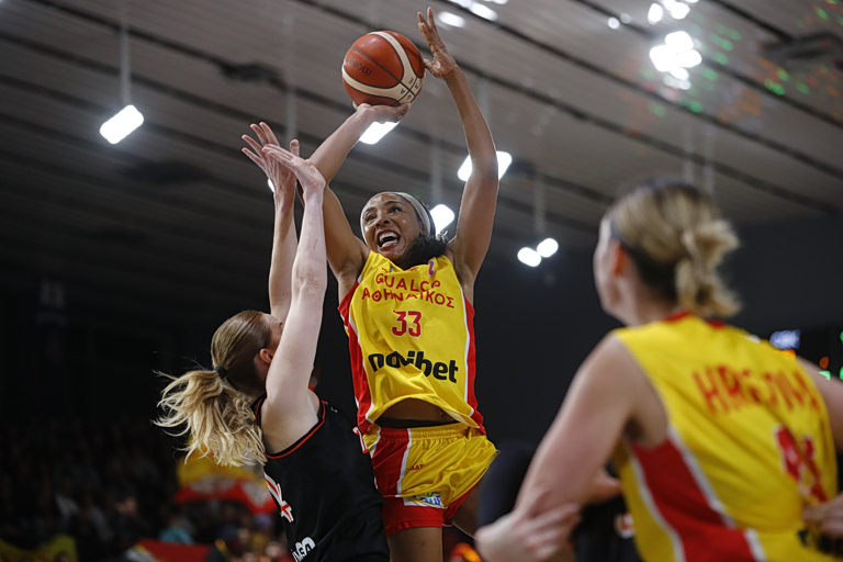 Πάλεψε αλλά ηττήθηκε (85-80) ο Αθηναϊκός στον πρώτο τελικό του Eurocup γυναικών