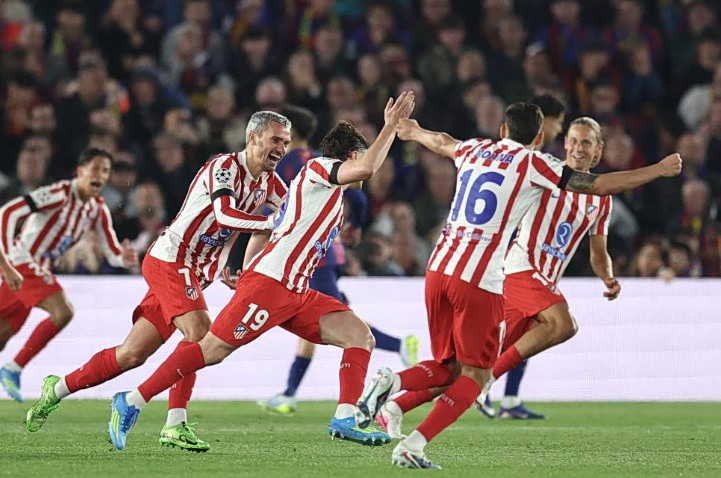 Μπαρτσελόνα – Ατλέτικο Μαδρίτης 0-2: Η αποβολή του Κουμπαρσί άνοιξε τον δρόμο για τους φιλοξενούμενους (vid)