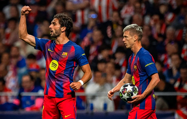 Προηγήθηκε 2-0 η Μπαρτσελόνα με Γιαμάλ και Τόρες – Μείωσε η Ατλέτικο με τον Λούκμαν (vids)