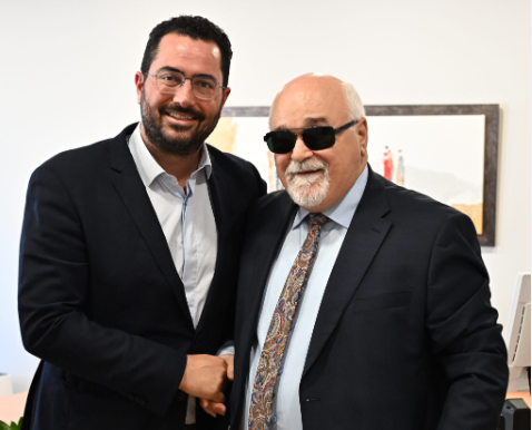 Συνάντηση Βαρδακαστάνη με Σπυρόπουλο στη Χαριλάου Τρικούπη – «Καλό αγώνα»