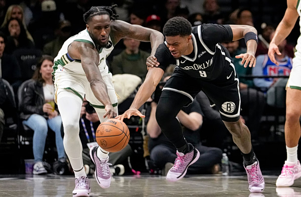 Μπρούκλιν Νετς – Μιλγουόκι Μπακς 96-90: Η κατρακύλα συνεχίζεται… (vids)