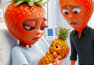 Φρουτο-δυστοπία, AI slop και μισογυνισμός: Τι είναι το «fruit drama» που έχει καταλάβει το TikTok;