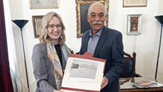 Επίσκεψη της νέας Πρέσβειρας της Ιρλανδίας στο Ιστορικό Δημαρχείο Κέρκυρας