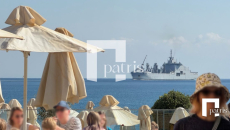 Χανιά: Πασχαλινός καφές με φόντο τα πολεμικά πλοία στη Σούδα