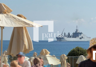 Χανιά: Πασχαλινός καφές με φόντο τα πολεμικά πλοία στη Σούδα