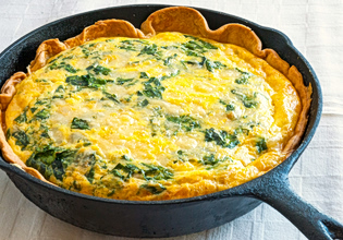 Συνταγή: Τάρτα με σπανάκι