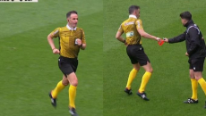 Μυθική στιγμή: Διαιτητής είχε ξεχάσει τις κάρτες και το κατάλαβε μετά το πρώτο 20λεπτο! (vid)