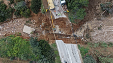 Erminio: Ανυπολόγιστες οι ζημιές από το πέρασμα της κακοκαιρίας, που άφησε πίσω της έναν νεκρό