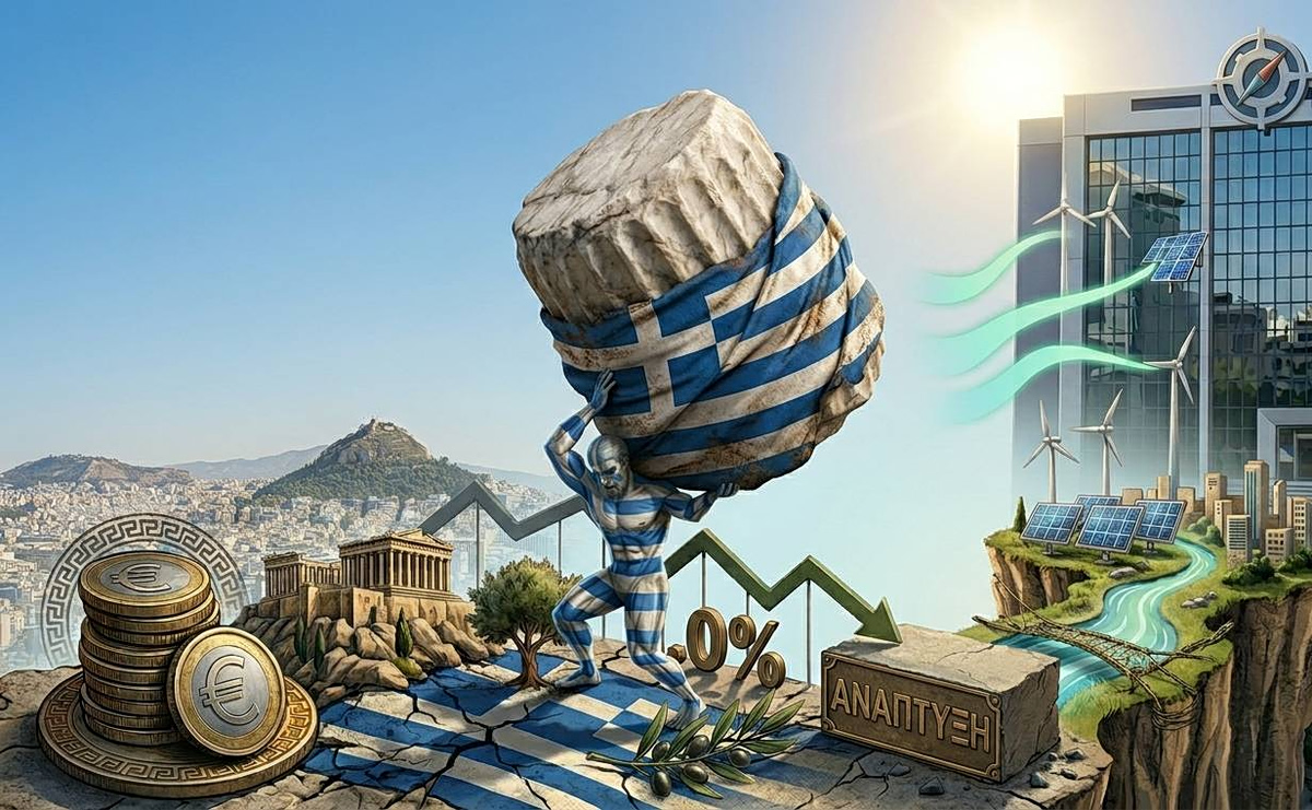 Ανάπτυξη: Ο κίνδυνος του 1% για την ελληνική οικονομία – Η αβέβαιη πορεία και τα υπαρκτά προβλήματα