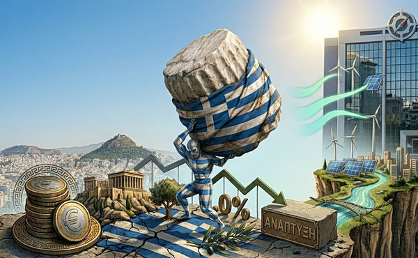 Ανάπτυξη: Ο κίνδυνος του 1% για την ελληνική οικονομία – Η αβέβαιη πορεία και τα υπαρκτά προβλήματα