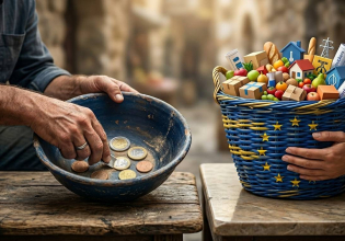 Αγοραστική δύναμη: Όταν ο μέσος κάτοικος της ΕΕ αγοράζει «100» στην Ελλάδα αγοράζουμε «68»