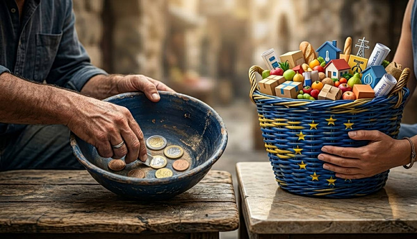 Αγοραστική δύναμη: Όταν ο μέσος κάτοικος της ΕΕ αγοράζει «100» στην Ελλάδα αγοράζουμε «68»