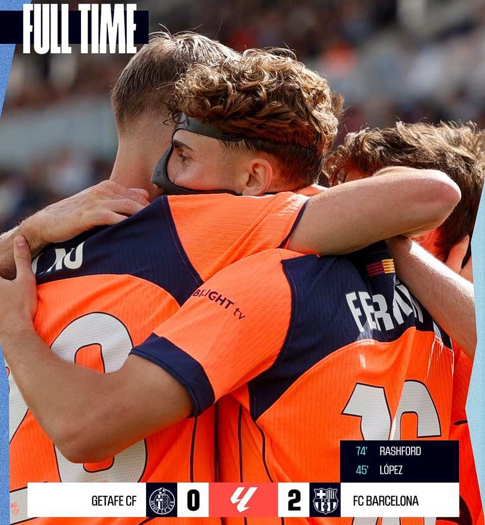 Χετάφε-Μπαρτσελόνα 0-2: ‘Ενατη σερί νίκη και αγκαλιά με τον τίτλο οι «μπλαουγκράνα»