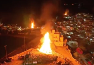 Σε ποια περιοχή της Κρήτης γίνεται Ανάσταση σε έξι εκκλησιές με έξι φωτιές και έξι “Ιούδες” να καίγονται