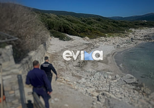 Εύβοια: Εντοπίστηκε σορός στην παραλία Γαλάζια Λίμνη