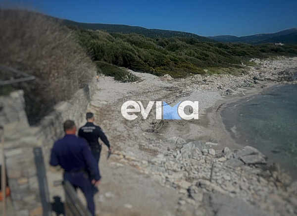 Εύβοια: Εντοπίστηκε σορός στην παραλία Γαλάζια Λίμνη