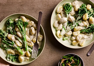 Συνταγή: Νιόκι με μπρόκολο