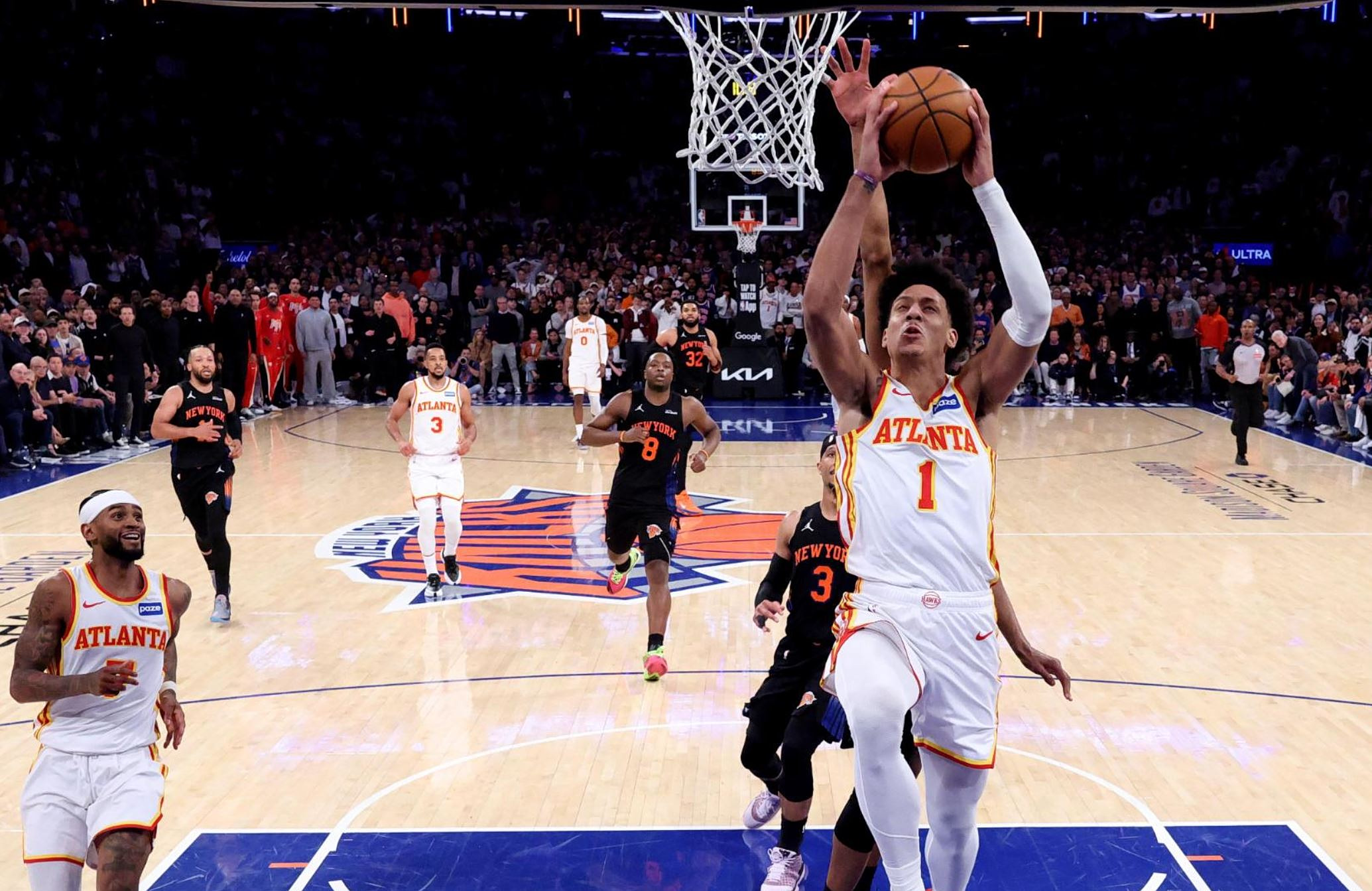 Νιου Γιορκ Νικς – Ατλάντα Χοκς 106-107: Στο 1-1 η σειρά μετά από… θρίλερ (vids)