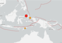 Σεισμός 7,4 Ρίχτερ συγκλονίζει την Ινδονησία – Κίνδυνος για τσουνάμι