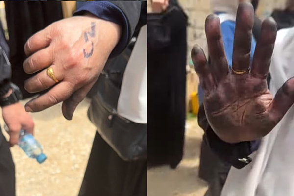 Οι ισραηλινές δυνάμεις «σφραγίζουν» τα χέρια Παλαιστίνιων γυναικών