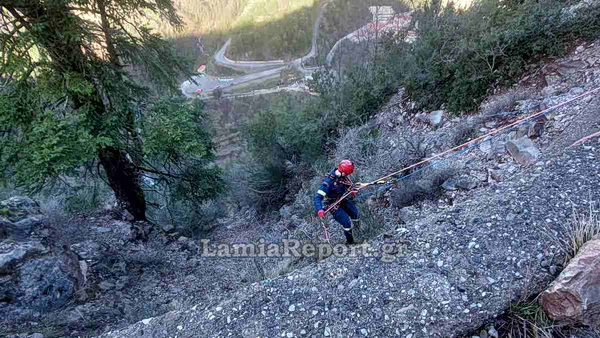 Ευρυτανία: Νεκρός 54χρονος σε τροχαίο – Το φορτηγό του έπεσε σε γκρεμό 40 μέτρων