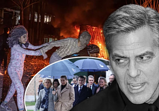 Ο Τζορτζ Κλούνεϊ είπε ό,τι δεν είπαν οι ηγέτες για το «ένας πολιτισμός θα πεθάνει απόψε»