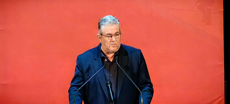 Live η ομιλία του Δημήτρη Κουτσούμπα σε εκδήλωση του ΚΚΕ στην Καισαριανή