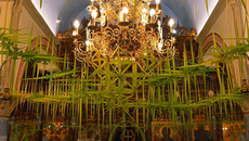 Κυριακή των Βαΐων: Εντυπωσιακός στολισμός στην Παναγία Τουρλιανή της Μυκόνου