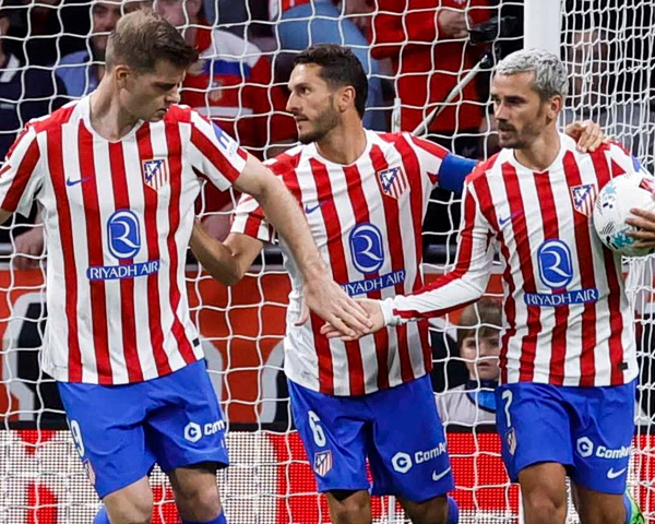 Ατλέτικο Μαδρίτης-Αθλέτικ Μπιλμπάο 3-2: Με τη σκέψη στην ‘Αρσεναλ, οι γηπεδούχοι έκαναν ανατροπή σε 5’