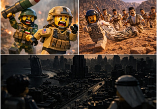 Explosive Media: Τα «αθώα» Lego που «νίκησαν» τον Τραμπ – Τα κινούμενα σχέδια στον… πόλεμο