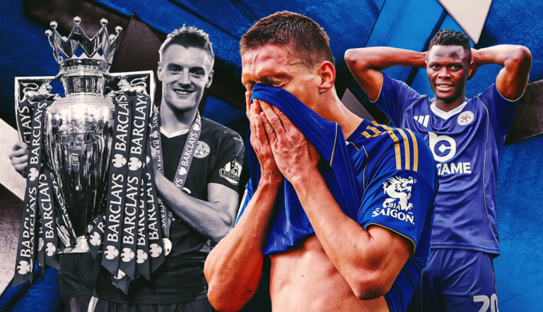 Η Λέστερ υποβιβάστηκε στην τρίτη κατηγορία, δέκα χρόνια μετά το ιστορικό πρωτάθλημα στην Premier League! (vid, pic)