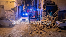 Κατέρρευσε παλιό σπίτι στο κέντρο της Χαλκίδας