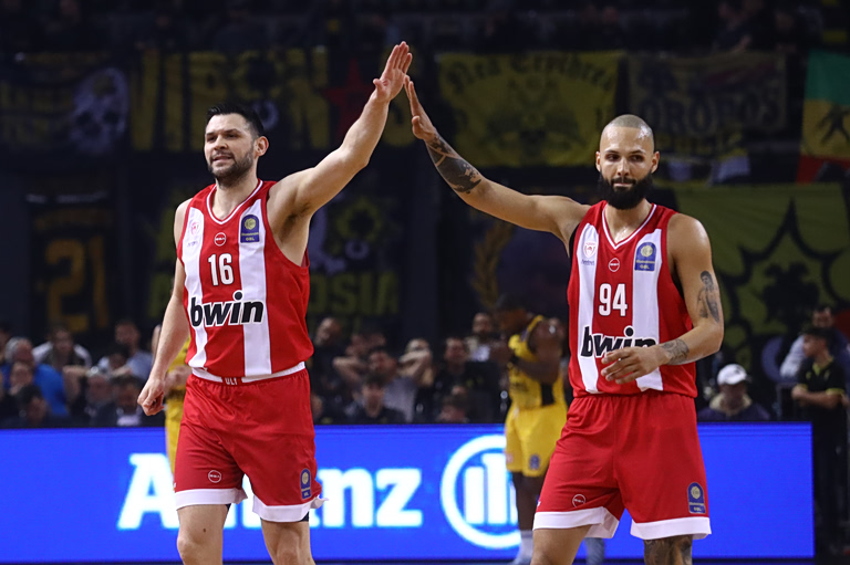 ΑΕΚ - Ολυμπιακός 84-94: Ο Ολυμπιακός κράτησε το αήττητο στο πρωτάθλημα, με επίδειξη δύναμης πριν τη Μονακό (vid)