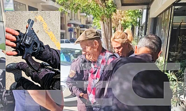Συνελήφθη στην Πάτρα ο 89χρονος που πυροβόλησε πέντε άτομα σε ΕΦΚΑ και Εφετείο – Ετοιμαζόταν να ταξιδέψει προς Ιταλία