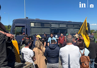 Οι αγρότες θέλουν να αποκλείσουν συμβολικά τον Ε65 – Φραγμός από την ΕΛ.ΑΣ.