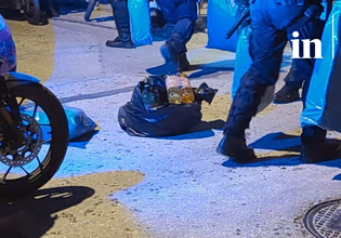 Νέος Κόσμος: Σακούλες με μολότοφ κατέσχεσαν λίγο πριν το Χριστός Ανέστη – Αποκλειστικές εικόνες