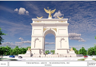 Κυκλοφόρησαν τα πρώτα σχέδια της «Αψίδας του Τραμπ» ή αλλιώς «Αψίδα της Ανεξαρτησίας»