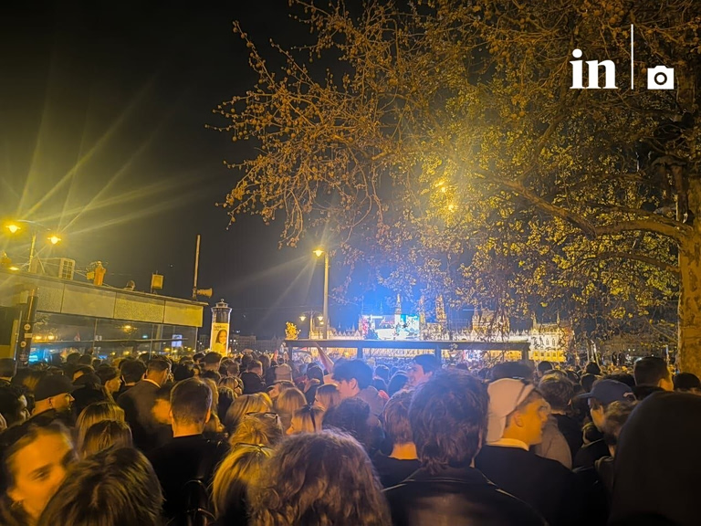 Ουγγαρία: Πανηγυρισμοί στη Βουδαπέστη για την πτώση Όρμπαν