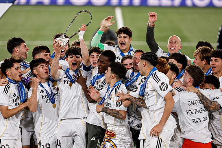 Η Ρεάλ Μαδρίτης πανηγύρισε το δεύτερο Youth League της ιστορίας της (vid)
